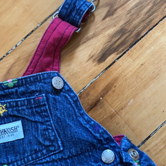 *4/$20* OshKosh B’gosh Embroidered Denim Skirtall - Picture 7 of 8
